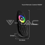 V-TAC VT-2924 Тъч Дистанционно RGB Бяло Черно