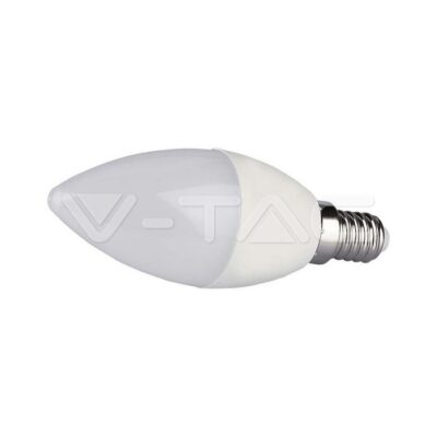 V-TAC VT-2926 LED Крушка Кендъл 4.8W E14 Дистанционно RGB+3000K Димираща