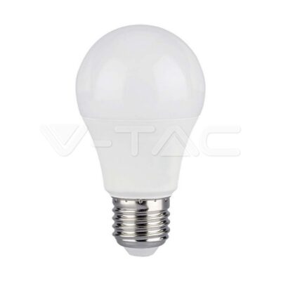 V-TAC VT-2928 LED Крушка 8.5W E27 A60 Дистанционно RGB+4000K Димираща