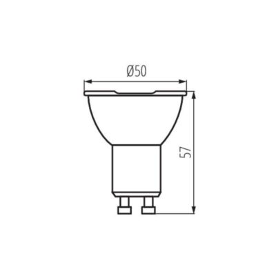 Kanlux 29811 Източник на светлина IQ 6500K 7W G10 220V