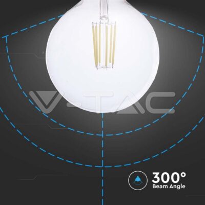 V-TAC VT-2993 LED Крушка 4W Filament E27 G125 4000К