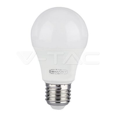 V-TAC VT-2998 LED Крушка 8.5W E27 A65 RGB +WW+CW Amazon Alexa и Google Home Съвместимост