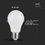 V-TAC VT-2998 LED Крушка 8.5W E27 A65 RGB +WW+CW Amazon Alexa и Google Home Съвместимост