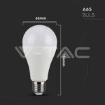 V-TAC VT-2999 LED Крушка 15W E27 A65 RA80 RGB+WW+CW