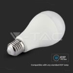 V-TAC VT-2999 LED Крушка 15W E27 A65 RA80 RGB+WW+CW