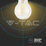 V-TAC VT-3001 LED Крушка Filament Smart 3в1 Amazon Alexa и Google Home Съвместимост