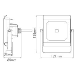 Vito 3021100 ЛЕД Прожектор AMAZON 6000K IP65 10W 220V