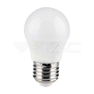 V-TAC VT-3028 LED Крушка 4.8W E27 G45 Дистанционно RGB + 3000K Димираща