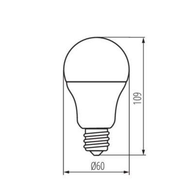 Kanlux 31164 Източник на светлина A60 E27. 4000K 10W 220V