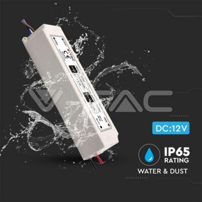 V-TAC VT-3236 LED Захранване Plastic 100W 12V IP67