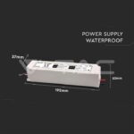 V-TAC VT-3236 LED Захранване Plastic 100W 12V IP67