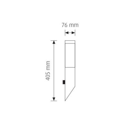 Vito 3240580 OSLO-D NICKEL IP44 60W E27 220V