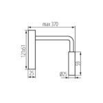 Kanlux 32522 ЛЕД осветително тяло за стенен монтаж TONIL II LED 220V 3.3W 3000K IP20