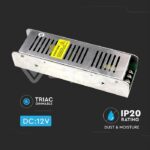 V-TAC VT-3257 LED Захранване 150W Димиращо за LED Лента 12V 12.5A IP20