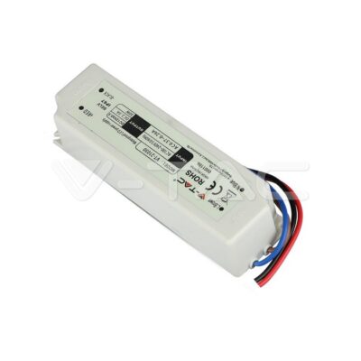 V-TAC VT-3271 LED Захранване Slim Plastic 30W 12V IP67