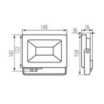 Kanlux 33202 ЛЕД Прожектор ANTEM LED 220V 30W 4000K IP65