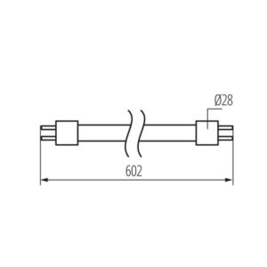 Kanlux 33210 ЛЕД Лампа T8 LED GLASSv4 G13 220V 9W 4000K