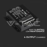 V-TAC VT-3338 LED RGBW Sync Контролер с 24B BF Димер