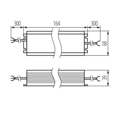 Kanlux 33423 Водоустойчив Захранващ Тансформатор 220V-24V 100W CV LC IP67