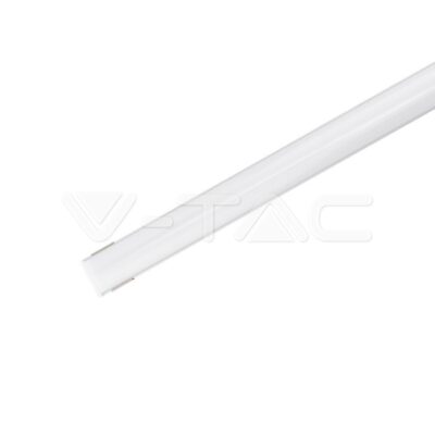 V-TAC VT-3353 Монтажен Kит С Дифузер За LED Лента Алуминиев Мат 2000 x 15.8 x 15.8mm