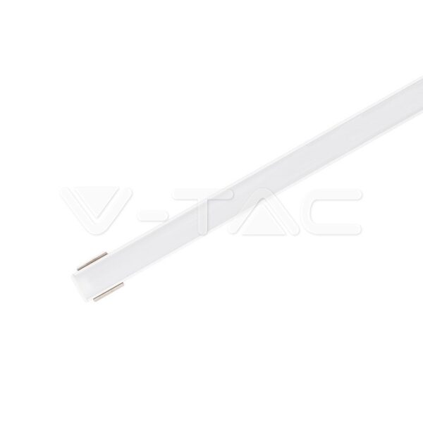 V-TAC VT-3370 Монтажен Kит С Дифузер За LED Лента Алуминиев Мат 2000 x 16 x 7mm