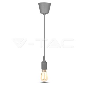 V-TAC VT-3481 E27 Пендел Сив