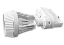 V-TAC VT-3544 GU10 Тяло Релсов Монтаж 4 Линии Бяло Тяло