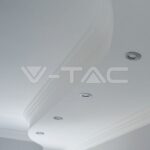 V-TAC VT-3586 GU10 Корпус Луна Кръг Неоринтируема Хром 2бр/кутия