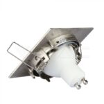 V-TAC VT-3591 GU10 Корпус Луна Квадрат Оринтируема Сатен Никел