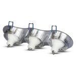 V-TAC VT-3604 3*GU10 Корпус Луна Кръг Алуминий