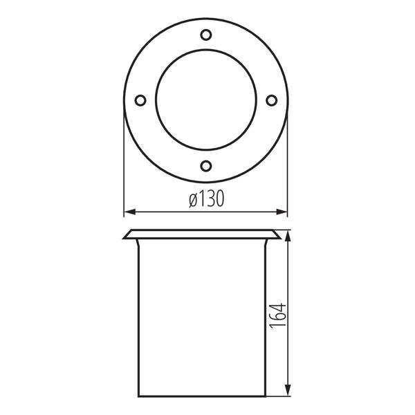 Kanlux 36430 Oprawa najazdowa BERG AD GU10 220V