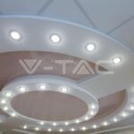 V-TAC VT-3675 GX53 Корпус Кръг Бял