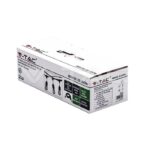 V-TAC VT-3698 Поредица Фасунги 10х27 Кабел Щепсел IP65