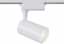 Maytoni TR003-1-6W3K-W ЛЕД Спот Прожектор за монофазно Релсово осветление 220V 3000K 6W IP20