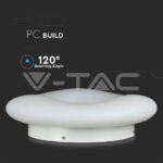 V-TAC VT-3967 32W Пендел/Плафон Кръг 3 Цветен Димиращ Бял