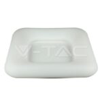 V-TAC VT-3972 42W Пендел/Плафон Квадрат 3 Цветен Димиращ Бял