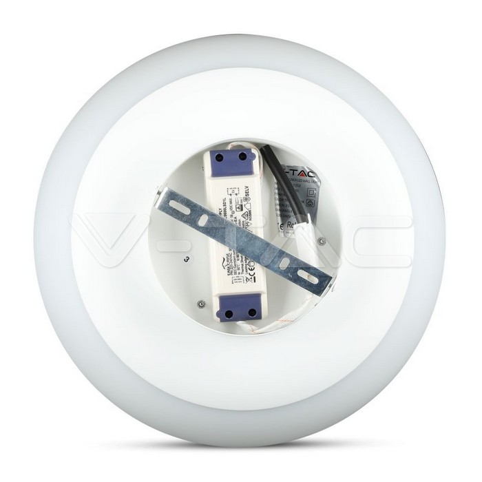 V-TAC VT-40051 25W LED Стенна Лампа Бяла Димираща 3000K