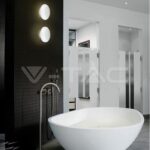 V-TAC VT-40051 25W LED Стенна Лампа Бяла Димираща 3000K