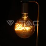 V-TAC VT-40331 Настолна Лампа Е27 Червен Бронз Ключ
