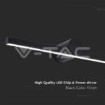 V-TAC VT-405841 10W LED Лампа Осветител За Огледало Черен 4000К