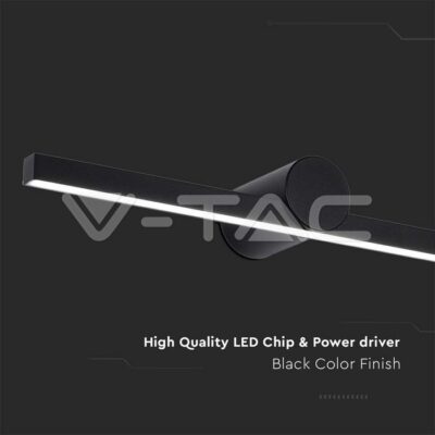 V-TAC VT-405841 10W LED Лампа Осветител За Огледало Черен 4000К