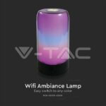 V-TAC VT-405871 8W Амбиентна Лампа Smart RGB Съвместима с Amazon Alexa и Google Home