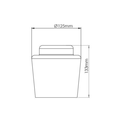 Vito 4101760 Пендел за таван CORE-D 1xE27 IP20 60W 220V