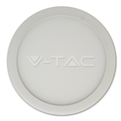 V-TAC VT-4906 6W LED Панел Външен монтаж Premium Кръгъл Модул Бяла Светлина