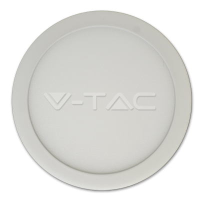 V-TAC VT-4904 6W LED Панел Външен монтаж Premium Кръгъл Модул Топло Бяла Светлина