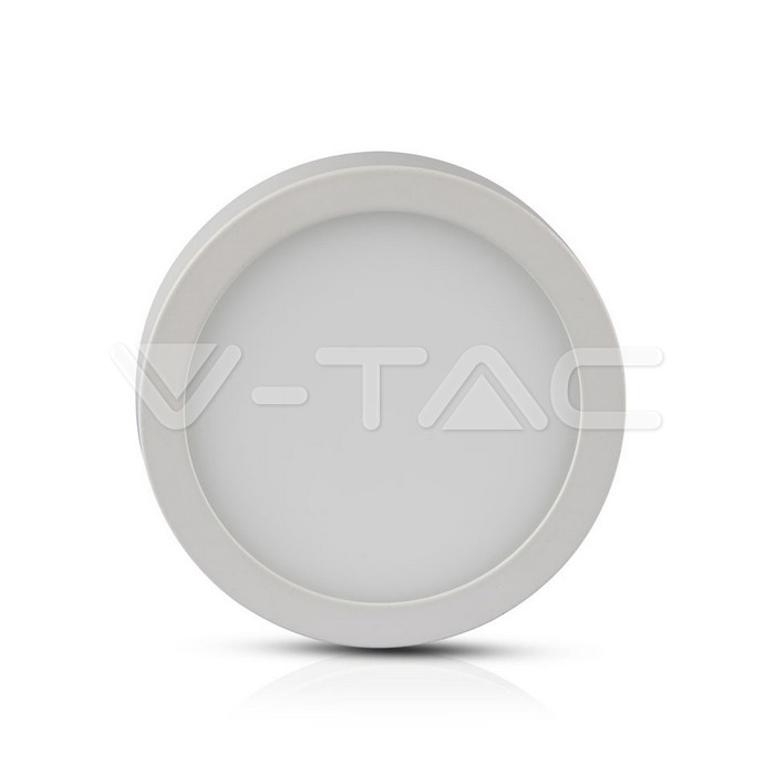 V-TAC VT-4910 12W LED Панел Външен монтаж Premium Кръгъл Модул Топло Бяла Светлина