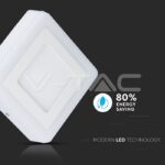 V-TAC VT-4928 22W LED Панел Външен монтаж Квадратен Модул Топло Светлина