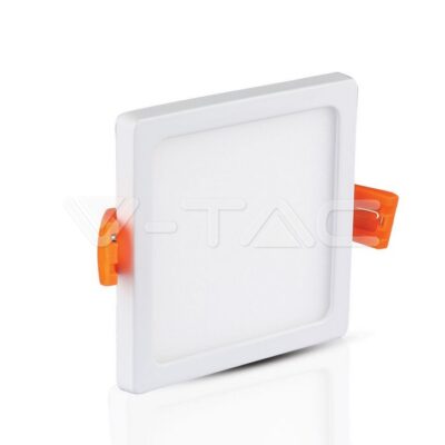 V-TAC VT-4943 8W LED Slim Панел Квадрат Топло Бяла Светлина