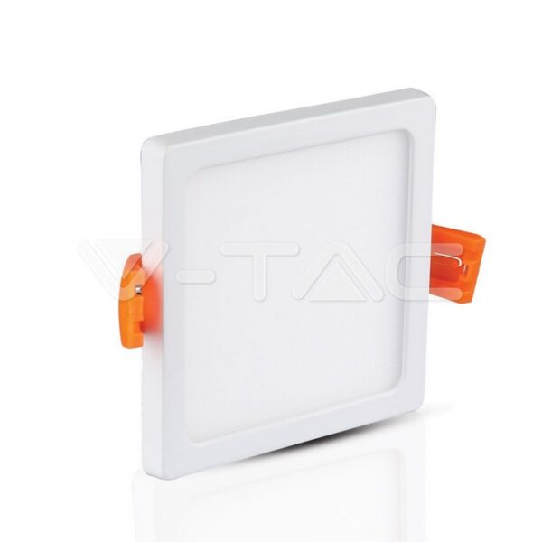 V-TAC VT-4945 8W LED Slim Панел Квадрат Бяла Светлина