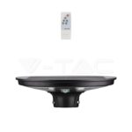 V-TAC VT-5151 LED Соларно Градинско Тяло 7.5W Сензор Дистанционно IP65 6500K